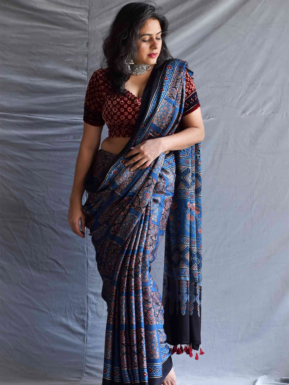 FABLOUS FIROZI color digital printed modal SAREE